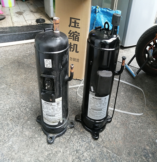 安源中央空调压缩机的更换维修